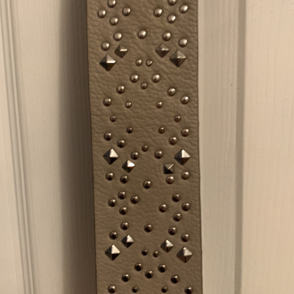 Rebecca Minkoff gray studded strap NWT - Picture 4 of 6